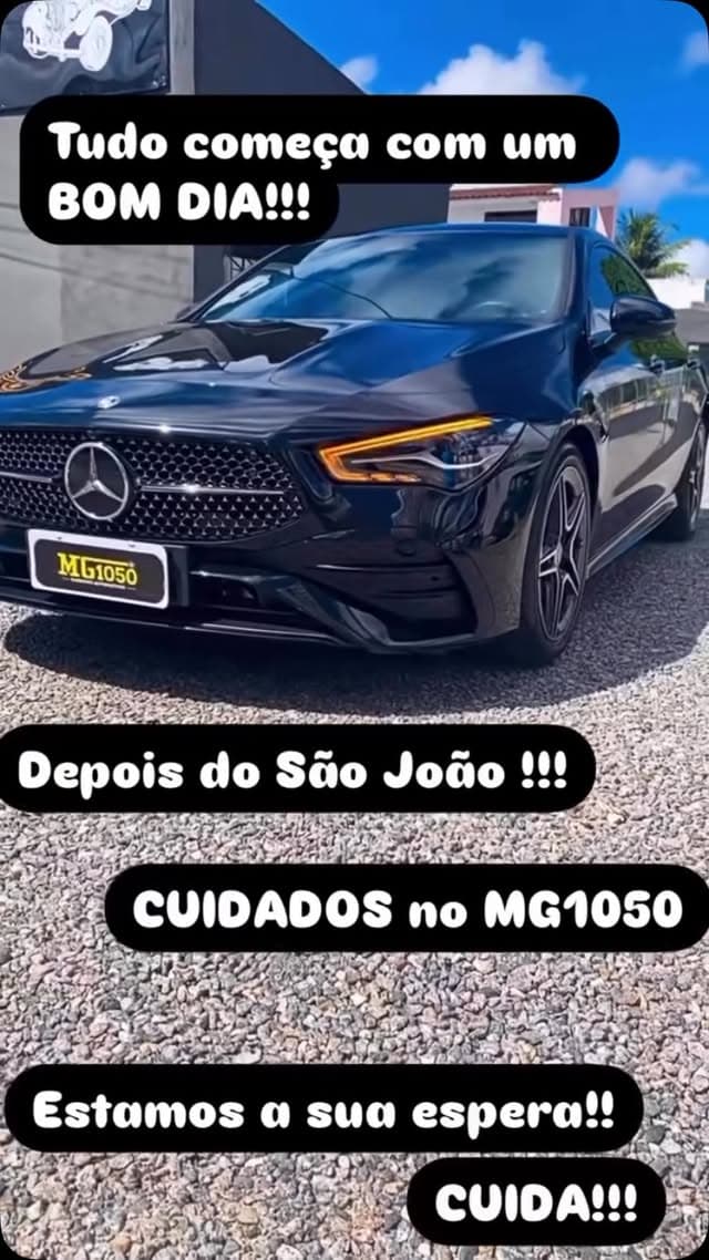Mercedes detalhado pela MG1050